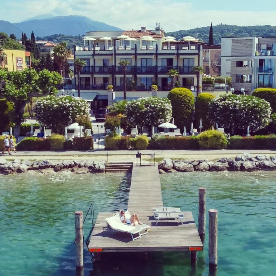 Hotel Villa Letizia Bardolino Buitenkant foto